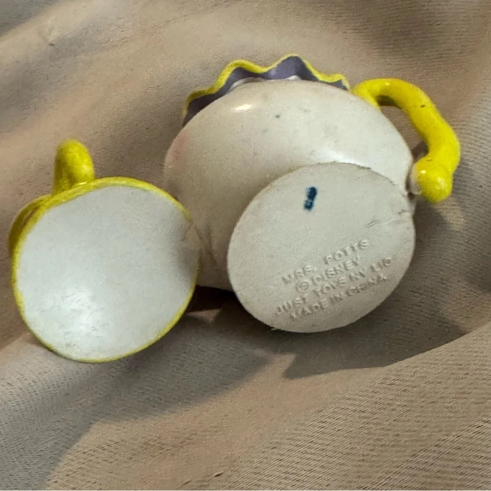 VTG Disney Just Toys The Beauty & The Beast Bendable Figures lot 5 1990s Heavy - Picture 12 of 12